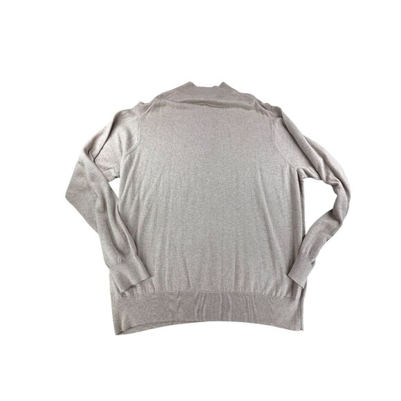 Peter Millar Beige 1/4 Zip Sweater Mens XXL Cotton & Cashmere Blend - Picture 3 of 7